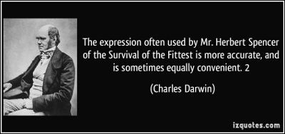 quote-the-expression-often-used-by-mr-herbert-spencer-of-the-survival-of-the-fittest-is-more-accurate-charles-darwin-222680