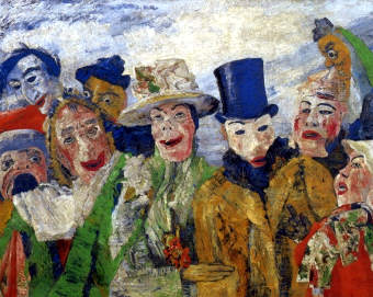 1890 james ensor intrigue