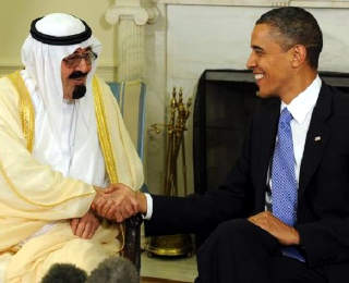 Obama meets with Saudi King Abdullah in Washington 4