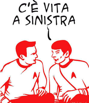 sinistra vita star trek grande rosso