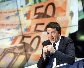 renzi euro vespa