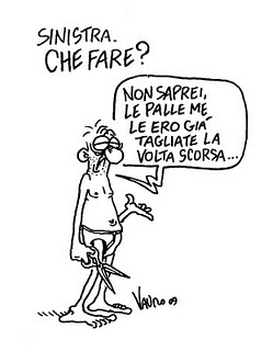 sinistra che fare palle tagliate