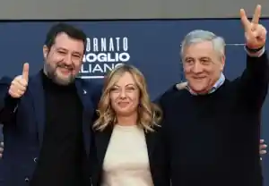 incontro fra meloni salvini e tajani in mattinata