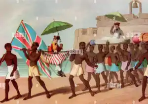 modalita di viaggio in africa 1820 da w hutton viaggi in africa 1821 da i clark dopo william hutton gli europei sono trasportati su lesulle lettiere un uomo africa.jpg