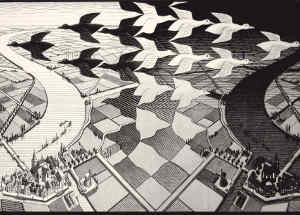 3 ESCHER Giorno e Notte