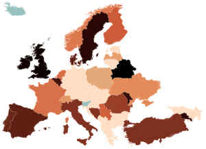 mappa covid 5 maggio