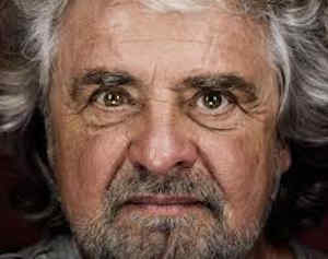 Foto di Grillo articolo di A.Testa sui 5 Stelle