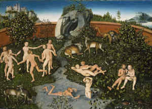 Lucas Cranach il Vecchio Letà delloro 1530 circa Galleria Nazionale di Oslo 1536x1101