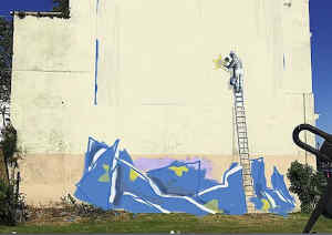 banksy new brexit dover