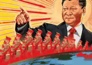 Xi Jinping China defense propaganda Maoist Jonathan Bartlett illustration article 1160x653.jpg