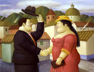 botero uomo e donna