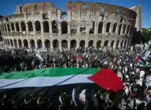 manifestazione pro gaza 4 ottobre roma 6