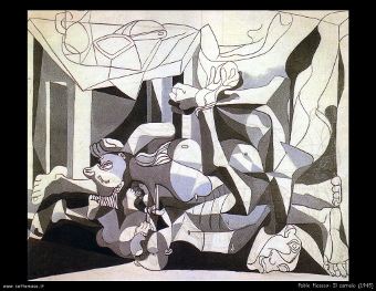 1945 pablo picasso 1037 il carnaio