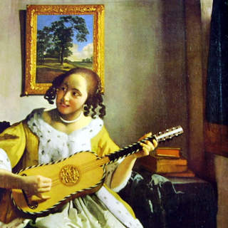 19 Vermeer Suonatrice di chitarra