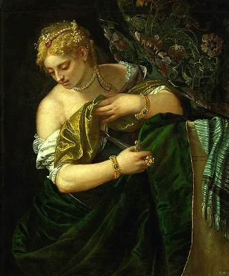 Paolo Veronese Lucrezia Vienna Kunsthistorisches Museum