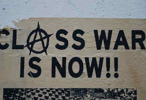 class war is now poster