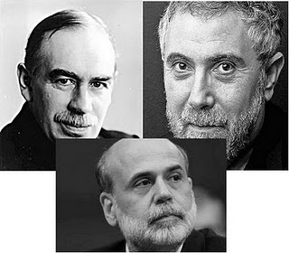 keynes krugman bernanke