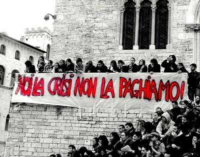 noi la crisi non la paghiamo