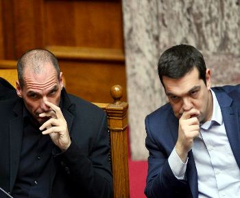 varoufakis tsipras louisa gouliamaki afp