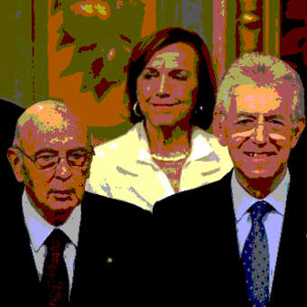 Governo Monti Giuramento