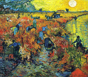 Il vigneto rosso van gogh analisi