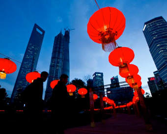 chinese lanterns shanghai china1