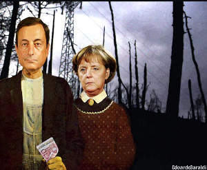 merkel draghi euro 510 d