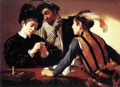 Caravaggio bari rid