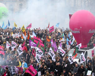 Parigi proteste aprile 2016