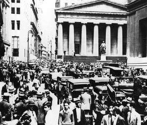 boersencrash 1929 wall street