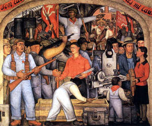 diego rivera the arsenal