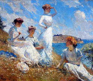 frank weston benson summer 1900