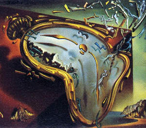 salvador dali montre molle au moment de sa premiere explo