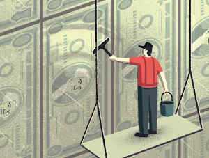 Davide Bonazzi The Wall Street Journal A New Way to Clean Old Money