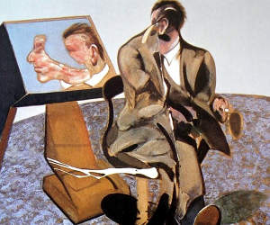 francis bacon ritratto di george dyer allo specchi 650x435