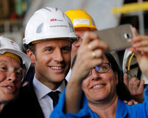 macron fincantieri