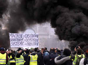 protesta francia eliseo