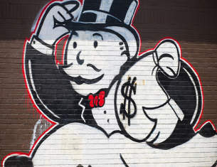 Uncle Pennybags by Sean Davis Creative Commons