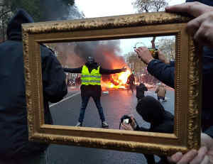 inglese manif à Paris 8 novembre 2