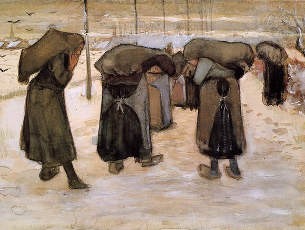 van gogh woman miners carrying coal 660