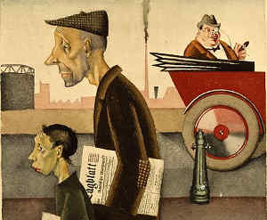 Arbeit schändet Georg Scholz