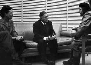 Beauvoir Sartre Che Guevara 1960 Cuba
