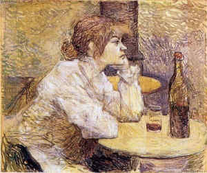 Suzanne Valadon par Henri de Toulouse Lautrec