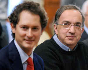 elkann e marchionne