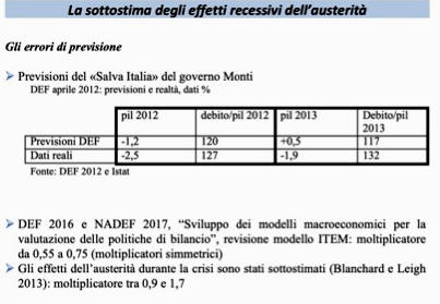 sottostima degli effetti