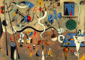 Carnevale di Arlecchino Joan Miro 1925