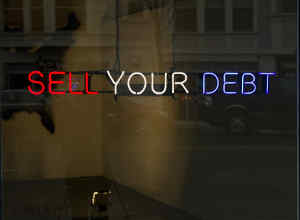 Claire Fontaine Claire Fontaine Untitled Sell your debt 2012. 1000x667