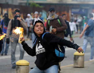 intense photos show venezuela being rocked by the mother of all protests
