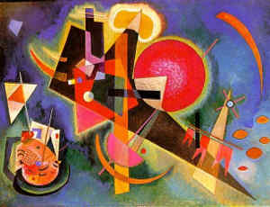 kandinsky In the Blue Wassily Kandinsky 