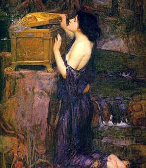 pandora john william waterhouse